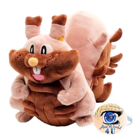 authentic pokemon center plush greedent cm long