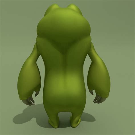 Мультяшный монстр (E) 3D Модель $29 - .3ds .blend .fbx .obj - Free3D