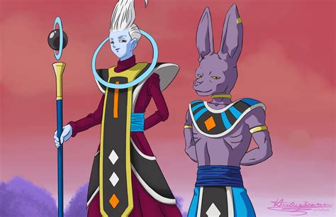Whis and Beerus by TradoseoVivoke on DeviantArt