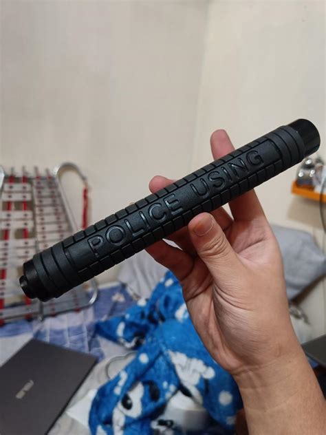 Extendable Police Baton, Sports Equipment, Sports & Games, Combat ...