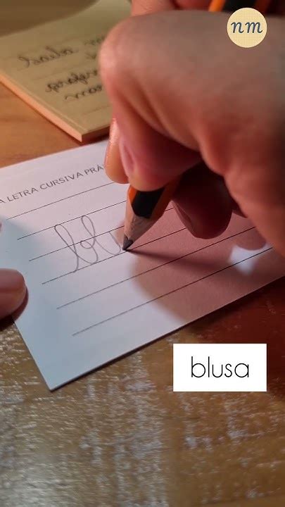 Como Se Escreve Blusa - Como se escreve blusa usando A LETRA CURSIVA PRÁTICA? - YouTube