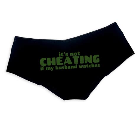 Its Not Cheating If My Husband Watches Panties Hotwife Cuckold