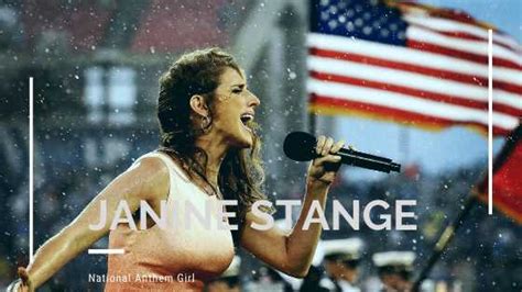 Janine Stange | National Anthem Girl | Executive Speakers Blog