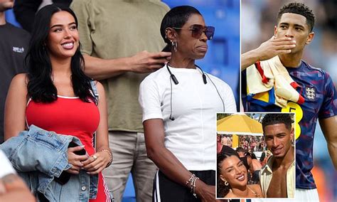 jude bellingham  cheered    mum   model girlfriend