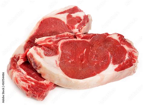 chuletas frescas stock photo adobe stock