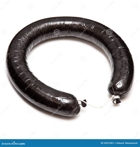 Black Pudding Kaszanka With Sauerkraut Royalty-Free Stock Image