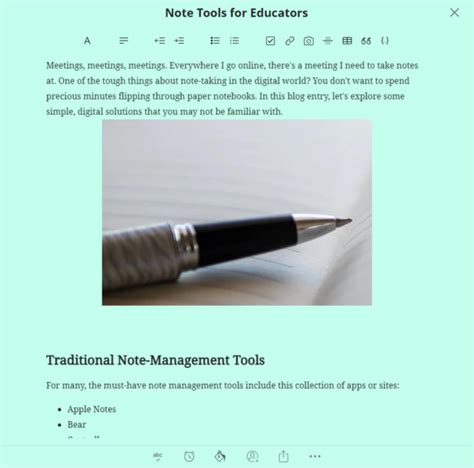notes tools  educators tcea technotes blog