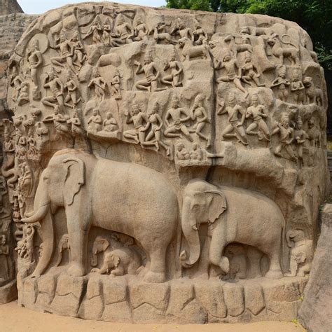 Mahabalipuram | Lion sculpture, Indian art, Visit india