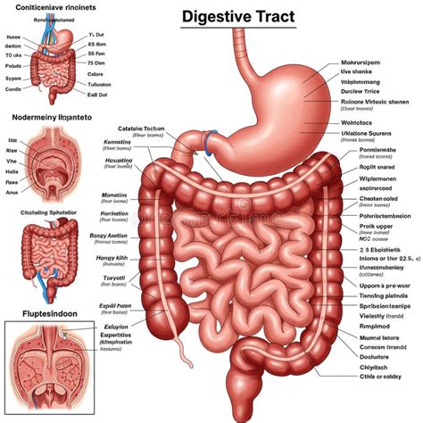 digestive system diagram  labels