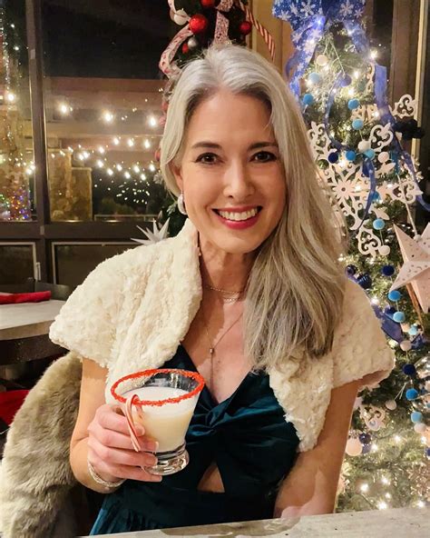 Lisa Lane | Gray Hair Model | Pro-Age | 1 festive dress, 2 cocktails, 4