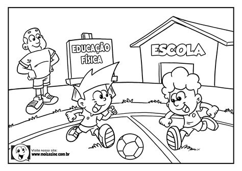 Desenhos De Educação Física Para Colorir