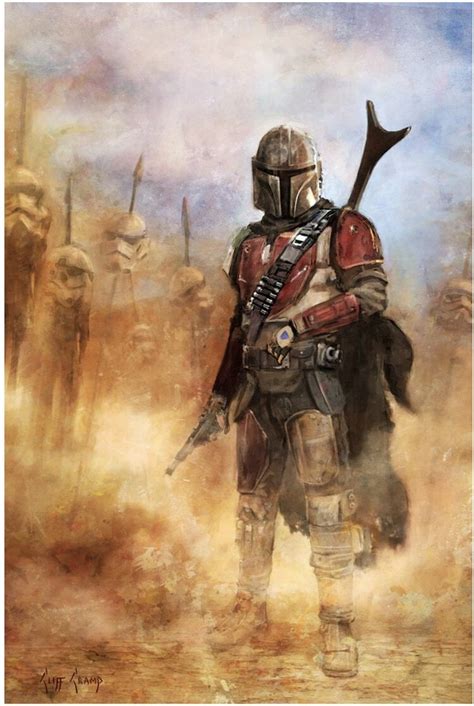 The Mandalorian Concept Art by Cliff Cramp. : r/StarWars