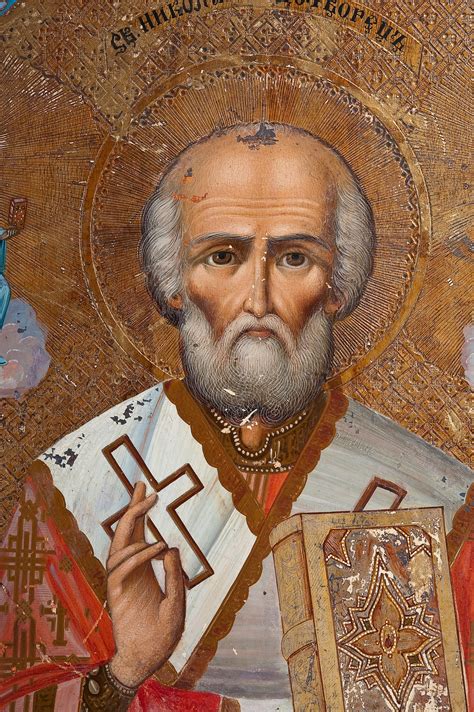 ICON. ST NICHOLAS THE WONDER WORKER. - Bukowskis