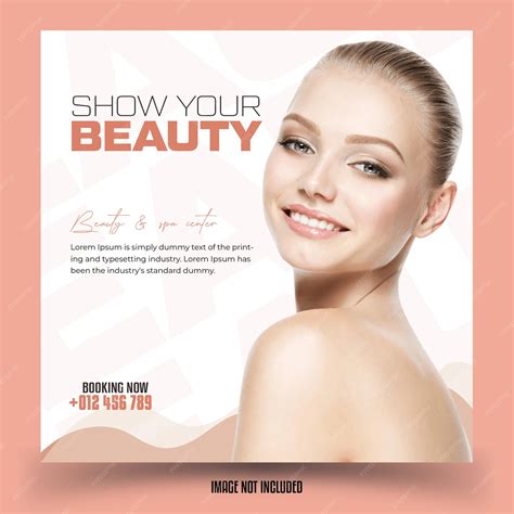 Premium PSD | Beauty Banner Design template