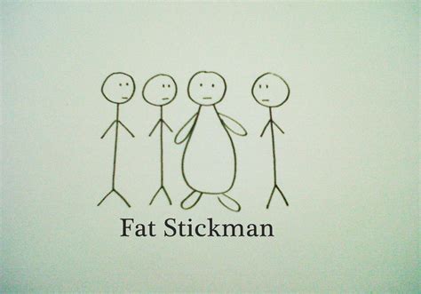 Fat Stickman by myamadis on DeviantArt