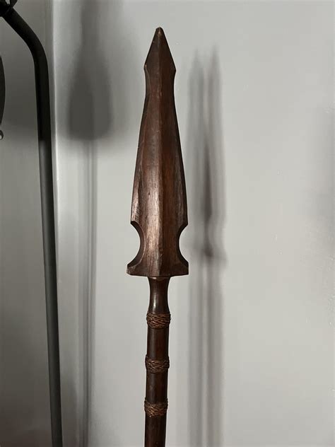 What kind of Spear is this wooden replica based off of? : r/spears