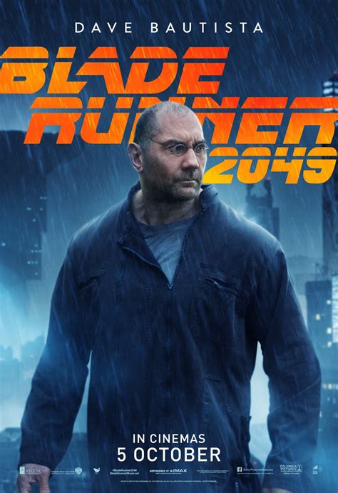 BLADE RUNNER 2049 International Character Posters Spotlight Each Member