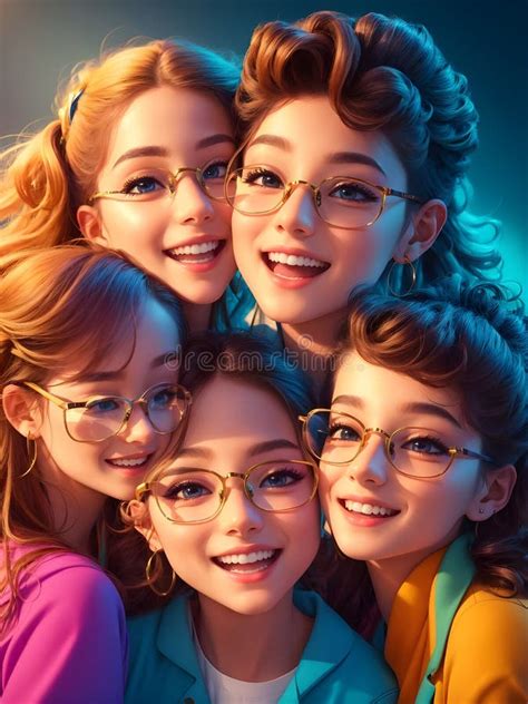Five Friends, One Portrait: a Lesson in Love and Happiness. Five Teen ...