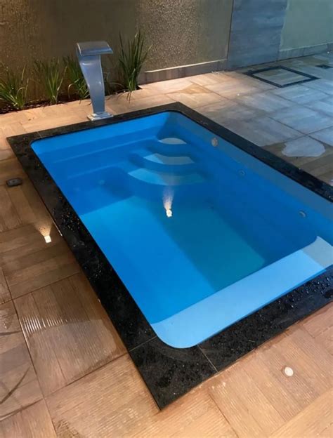Piscina De 3 M - "piscina de fibra 3 metros" - Área Externa no Brasil