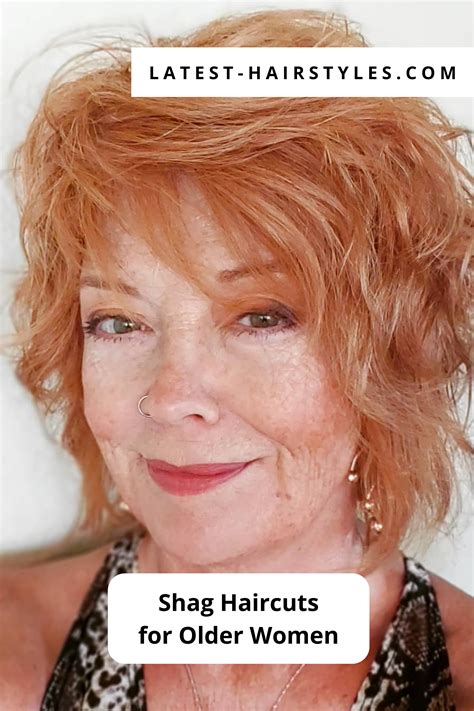 41 Modern Shag Haircuts for Women Over 60 29