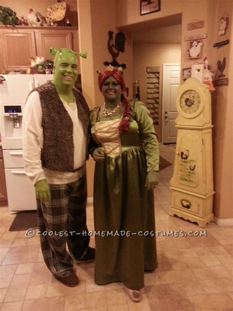 shrek and fiona costume diy 5