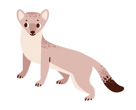 Weasel. This agile carnivore, with its slender body, is perfect for