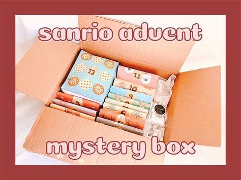 Sanrio Advent Calendar 12 Days of Sanrio - Etsy