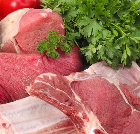Assortment of raw meat — Stock Photo © studioM #9577646