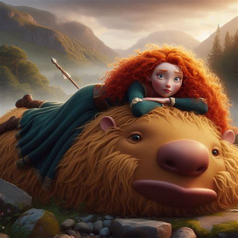 Merida (Ai Generated) by JoshuaECW21985 on DeviantArt