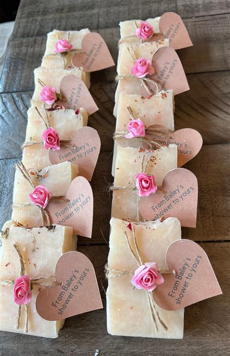 Bridal Shower Favors , Country Rustic, Elegant Party Favors, Mini Soap ...