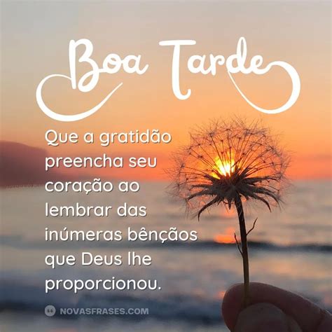 Frase Boa Tarde Abençoada - Boa tarde abençoada: 30 frases para renovar sua fé