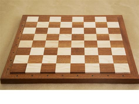 wood chess board  mahogany  maple custom chess board