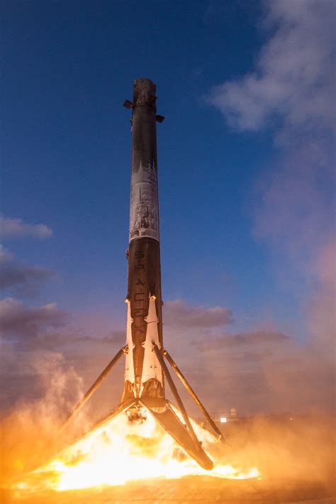 SES-10 Mission | Falcon 9 First Stage Landing | Official SpaceX Photos ...