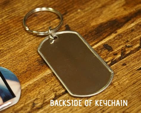 2 Photo Keychains Picture Key Chain Custom Photo Keychain | Etsy