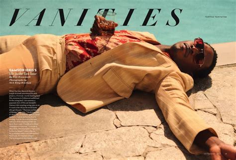 Damson Idris’s Life in the Fast Lane | Vanity Fair | JULY/AUGUST 2024