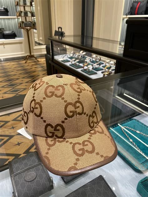 gucci cap gucci jumbo cap gucci hats logo mania monogram cap