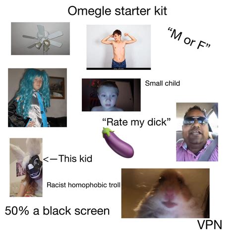 Omegle starter pack : r/starterpacks