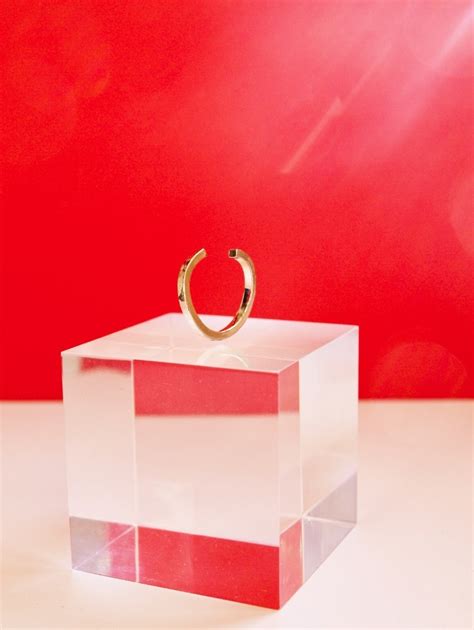 bague simple mouvant bijoux minimalistes  graphiques unfold
