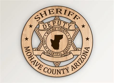 Mohave County Arizona Sheriff Deputy Badge SVG Vector Files | Vector911