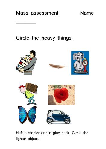 comparing weight heavy  light  hangphan teaching resources tes