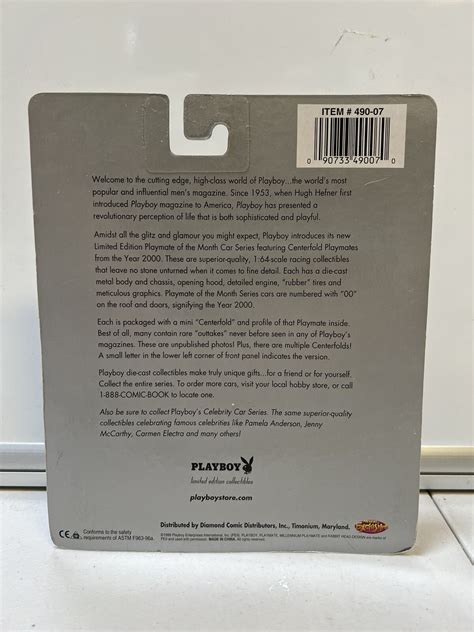 @ Lot of 4 PLAYBOY DIECAST CAR Neferteri Shepherd PLAYMATE OF MONTH