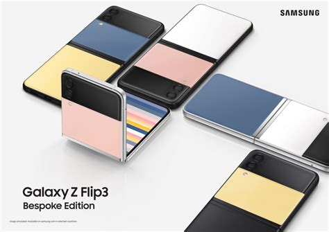 An All-New Custom Galaxy Experience: Introducing Galaxy Z Flip3 Bespoke ...