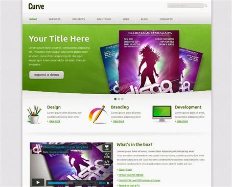 responsive html css templates webprecis