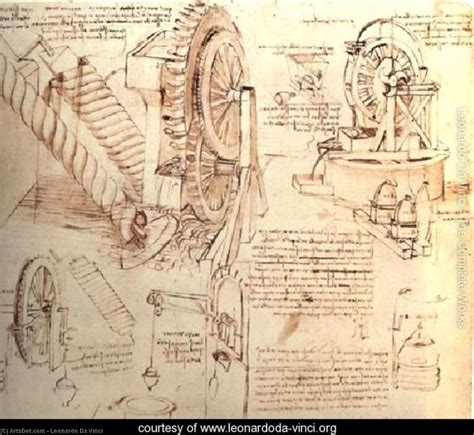 Desenhos Do Leonardo Da Vinci - 9