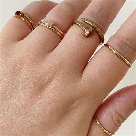 rings set  sizes   wear depop