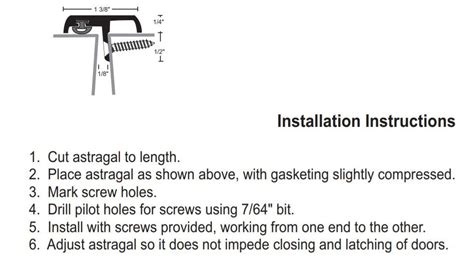 NGP 158N Overlapping Meeting Stile | Aluminum | NGP-TPV | TMHardware.com