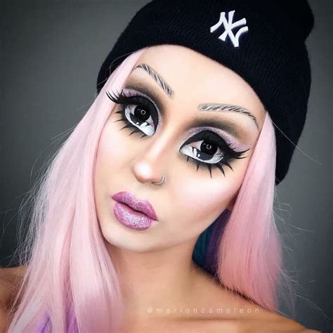 Pin by DiamondRoseEV 👸🏻💕 on Halloween Makeup | Doll eye makeup, Amazing ...