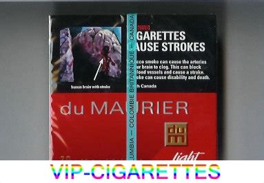 In Stock Du Maurier Ultra Light cigarettes hard box Online