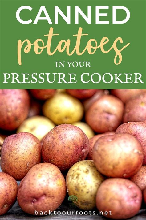 Canning Potatoes in Your Pressure Canner for Food Storage | Recipe ...
