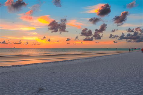 Siesta Key Beach Sunset · Creative Fabrica